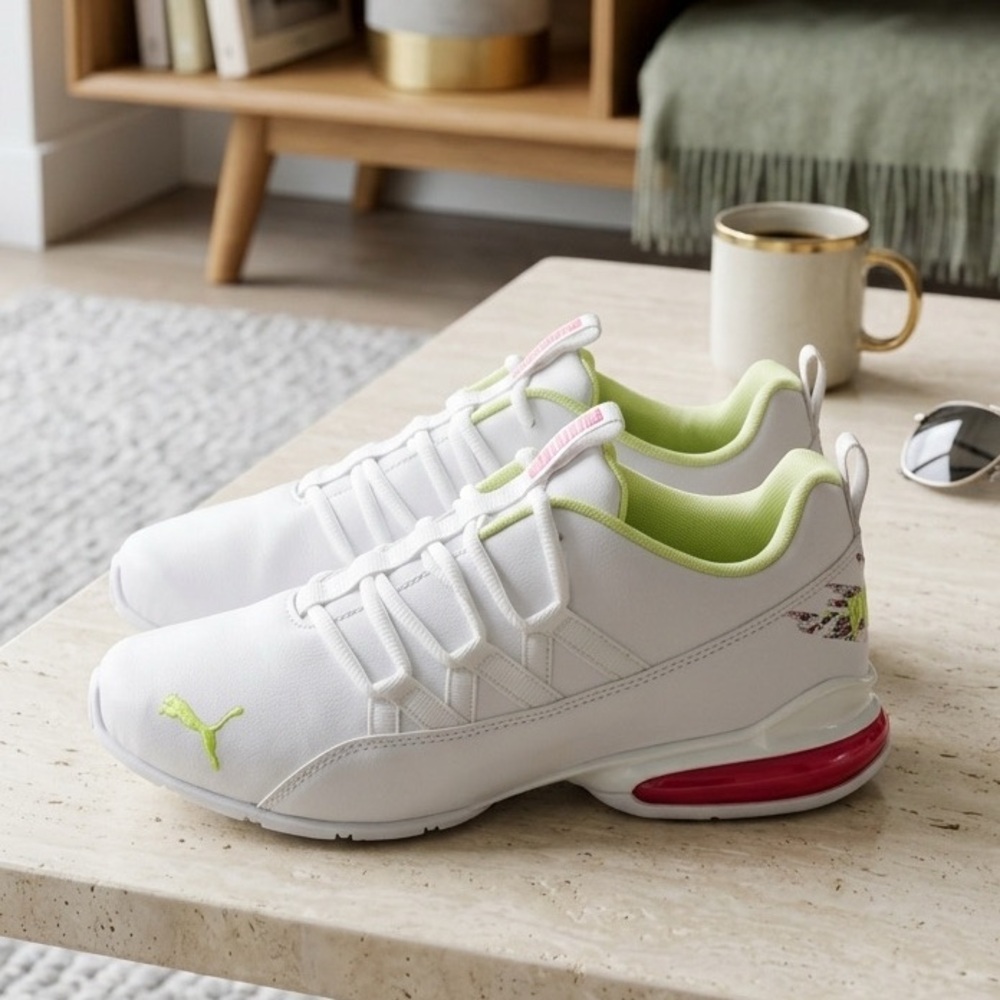 Puma Riaze Prowl Safari Running Shoes - Size 9W or EUR 40